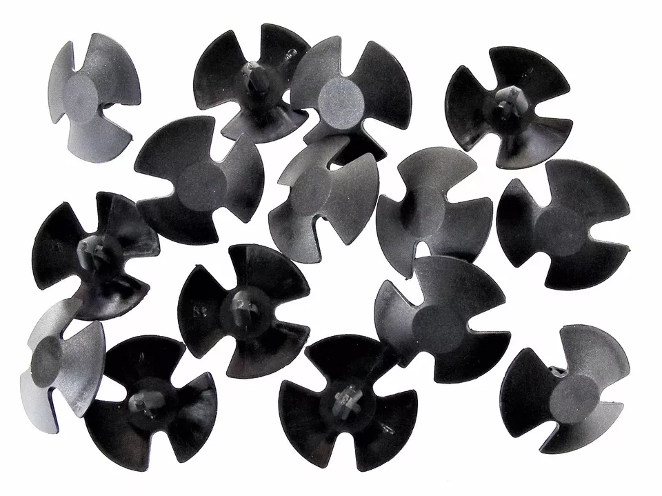 Chrysler Hood Insulation Pad Clips- Fits 1/4" Hole- 1-3/16" Head- 15 clips- #093 - Image 1 of 4