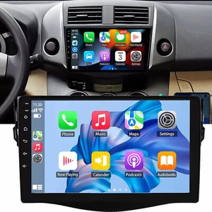 Apple Carplay Android 13 Car Stereo Radio GPS WIFI SWC For Toyota RAV4 2007-2011 - Picture 1 of 12