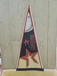 Vintage Houston Astros Pennant Astrodome 30” Old Logo Major League Baseball 2004 - Picture 1 of 6