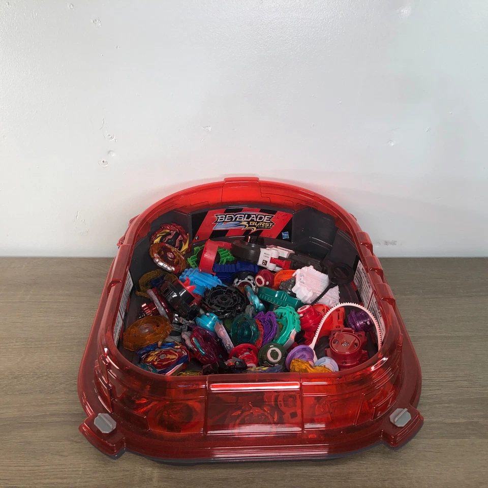 Beyblade Lot Stadium Launcher Metal Plastic Mixed Huge Collection Incomplete 67 - Image 1 of 4