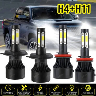 PARA 2015 2016 2017 2018 2019 TOYOTA TUNDRA FARO LED Y BOMBILLA ANTINIEBLA ACTUALIZACIÓN Foto 1 de 4