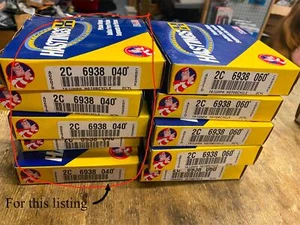 Triumph piston Rings Pr Hastings 650 twin Bonneville Tr6 T120 1959-1972 .040 - Picture 1 of 3