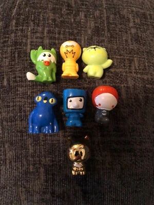 Lote de juguetes retro Gogo Crazy Bones X 7 años 90 vintage Gogos década 1990 Foto 1 de 2