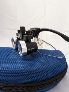 2.5x 460mm Binocular Loupes Black - Dental Medical Hobby - Picture 1 of 3