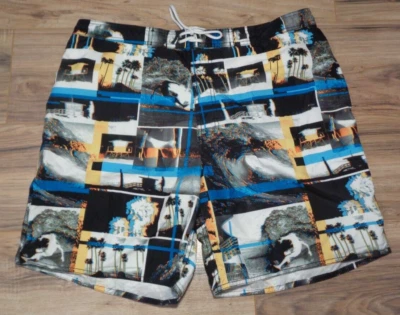 Roundtree & Yorke Size Medium HYBRID PLAID Men's New Swim Trunks Board Shorts - Image 1 of 4