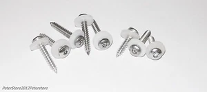 Fensterbankschrauben  Polyamidscheibe TORX  Edelstahl A2 VA Schrauben 3,9 mm  - Bild 1 von 1