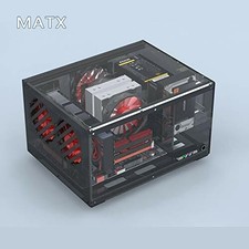 Geee Flex Mini Transparent Acrylic ITX Computer Mini MATX Case