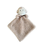 Sumersault Snuggle Brown Monkey Lovey Swirl Rosette Soft Baby Toy Blanket