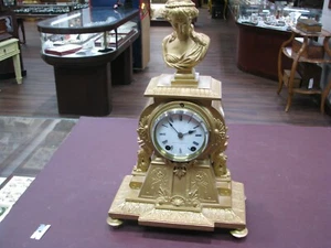 G169 Mitchell Vance 8 day French mantle clock - Picture 1 of 6