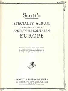 Eastern & Southern Europe Scott's Specialty Album - 2,486 Stamps, 2016 Cat$3,336 - Picture 1 of 12