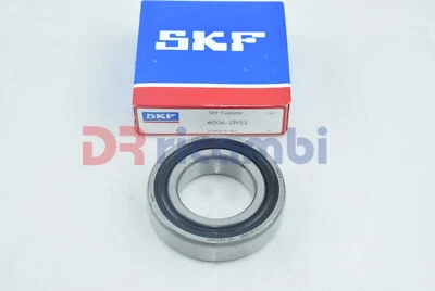 CUSCINETTO RIGIDO A UNA CORONA DI SFERE SKF 6006-2RS1  - D. 30x55x13 - Image 1 of 3