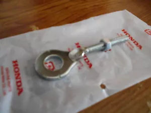 HONDA Z50,CT70,XL75,XR75,XR80,XL80,XL100,XR100,NS50 CHAIN ADJUSTER BOLT & NUT - Foto 1 di 1