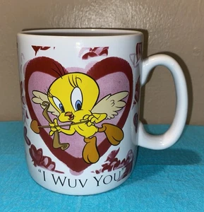 Vintage Looney Tunes Tweety Bird Jumbo Mug 26 oz WB 1995 - Picture 1 of 8