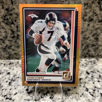2025 Panini Donruss - John Elway #255 Gold 7x7x7x7x7x7x7 2/7 - Image 1 of 2