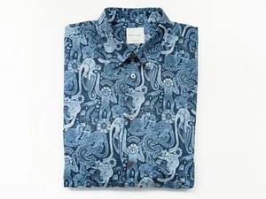 Paul Smith Shirt -BNWT Mainline Monkey & Artist Stripe Cuff Shirt Sz: M RRP:£279 - Picture 1 of 10