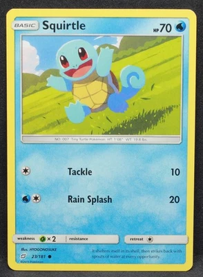 Squirtle (23) 23/181 SM - Team Up Normal Common - NM - Image 1 of 2