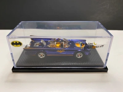Hot Wheels 2008 Dream Halloween 66 TV Series Batmobile Purple Nice Case Box Ship - Image 1 of 2