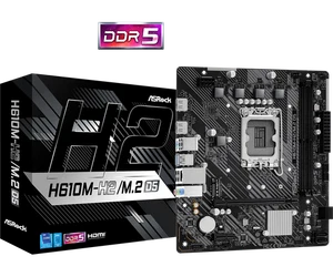 ASRock H610M-H2/M.2 D5 Micro ATX Motherboard Intel H610 LGA 1700 DDR5 [NEW] - Picture 1 of 5