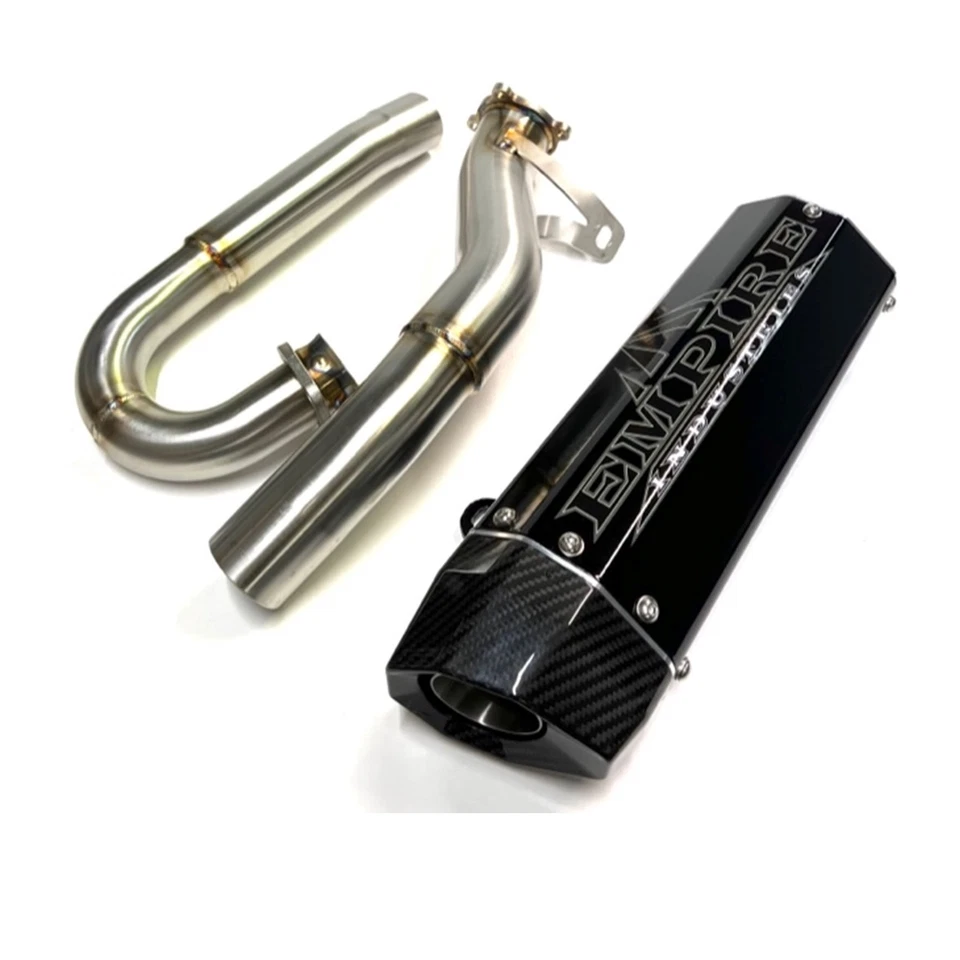 Escape serie fibra de carbono Empire Industries Gen 2 para Honda TRX 450 06-14 Foto 1 de 1