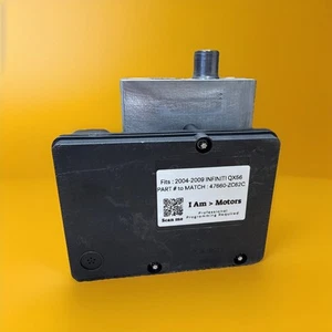 Refurbished ABS Brake Pump Module 2004 - 2009 Infiniti QX56 | 47660-ZC62C - Foto 1 di 6