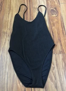 Costume da bagno intero Good American Always Fit taglia 3/4 nero - Foto 1 di 6