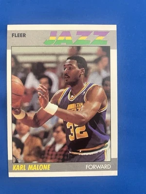 1987-88 Fleer - Karl Malone #68 - Image 1 of 2