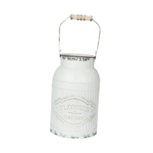 Milk Jug Vase Metal Rustic Decorative Metal Flower Jug for Home Office Table - Picture 1 of 6