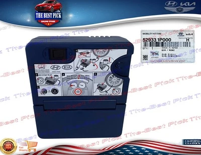 Compressor de ar de pneu ⭐OEM⭐ 2011-16 Elantra 12-19 Kia Rio Soul Soul EV 529331P000 - Imagem 1 de 4