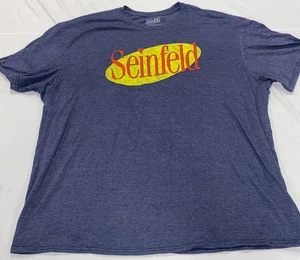 Seinfeld T-Shirt 3XL Blue Sitcom TV Show Series Comedy - Picture 1 of 9