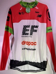 Camiseta deportiva POC EF Education First Drapac Pro Ciclismo Cannondale XL Manga Larga Nueva con Etiquetas - Imagen 1 de 9