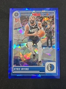 2023-24 Panini Hoops Premium Stock Kyrie Irving #256 Blue Ice Prizm /99 Dallas - Picture 1 of 3