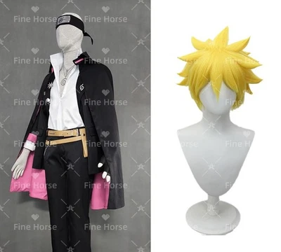 Disfraz Cosplay Boruto Uzumaki Naruto Next Generations + Diadema + Peluca Foto 1 de 4