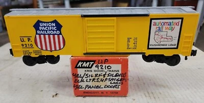 KMT, KRIS MODEL TRAINS, UP BOX CAR, #9210, Union Pacific RR. (13H) - Image 1 of 4
