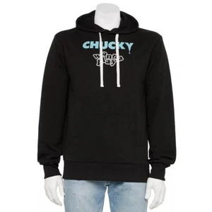 Men's Chucky Long Sleeve,Fleece Hoodie, Size M, NWT - Picture 1 of 5