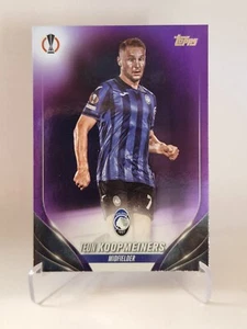 23-24 TOPPS UEFA Club Competitions Flagship Teun Koopmeiners Purple /299 - Bild 1 von 2
