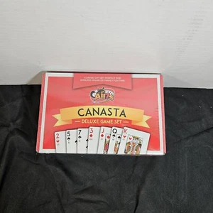 Canasta Deluxe Game Cards Set with Point Values The Classic Card Game New - Picture 1 of 12