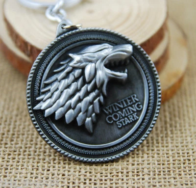 GAME OF THRONES Stark Figurina / Portachiavi colore peltro cosplay da collezione - Immagine 1 di 4