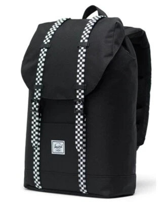 Herschel Retreat Mid volume Backpack Black/Checkerboard One size - 14 L - Image 1 of 4