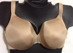 Satin leicht gefüttert volle Abdeckung Cacique Beige Lane Bryant Übergröße BH Neu ohne Etikett - Bild 1 von 12