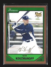 2007 Bowman Baseball Gold RC #BDP5 Kevin Kouzmanoff Gold