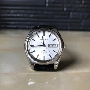 Seiko Lord Matic 5606-7070 White from JP - Picture 1 of 8