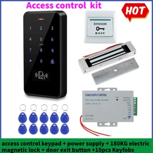 Waterproof Door Access Control System Kit RFID Access Control Keypad Touch Panel - Picture 1 of 10