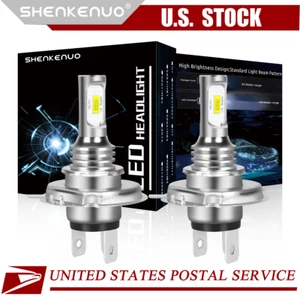 Kit Faros LED Bombillas 4000LM Blanco Alta Potencia H4 Par Para Camión Nissan - Imagen 1 de 12