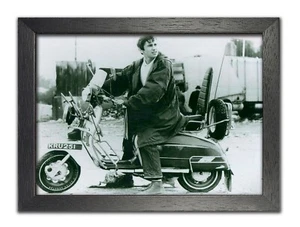 Jimmy von Quadrophinia Mods Roller Tuning Vespa Retro Vintage Bild Poster - Bild 1 von 4