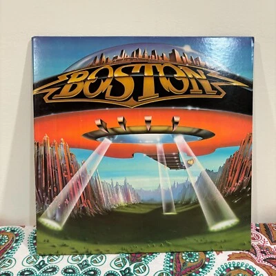 Boston Vinyl Record Album LP Don't Look Back 1981 Reissue EX/EX Foto 1 de 4