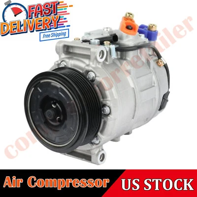 A/C AC Compressor W/Clutch Fit For Freightliner Sprinter 2500 3500 2.1 3.0 3.5L - Image 1 of 4