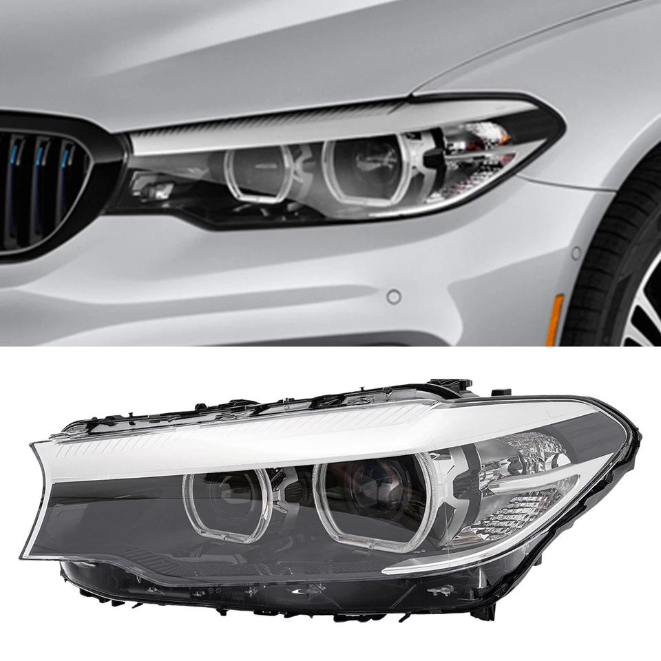 LH Left LED Headlight For BMW 5 Series  2017 2018 2019 2020 G30 G31 530i 540i M5 - Image 1 of 4