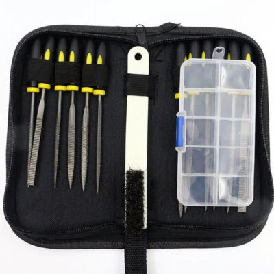 15x Small Needle File Set Precision Tool for Metal Sanding Jewelers Woodworking - Image 1 of 4