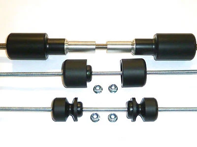 Ducati HYPERMOTARD 821 CRASH PROTECTION KIT PUCKS KNOBS SLIDERS SAVERS OGGYS NEW - Image 1 of 4