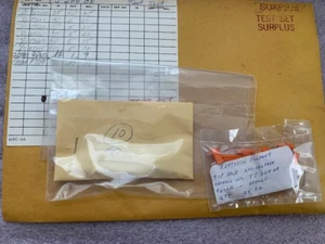 RAYTHEON - TIP JACK(LOW VOLTAGE ORANGE,GOLD CONTACT)PN# TJ204OR - Picture 1 of 3